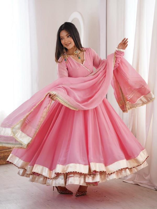 Krunique anarkali kurtis wholesale jaipur